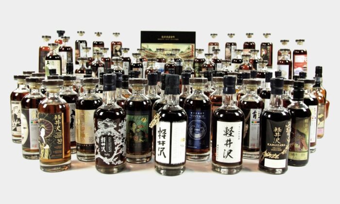 Own up to 300 Different Bottles of Rare Japanese Whisky