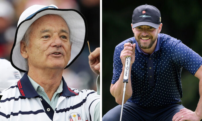 Golf At Pebble Beach With Justin Timberlake & Bill Murray