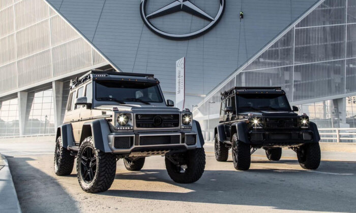 Mercedes-Benz G550 Brabus 4×4 Squared