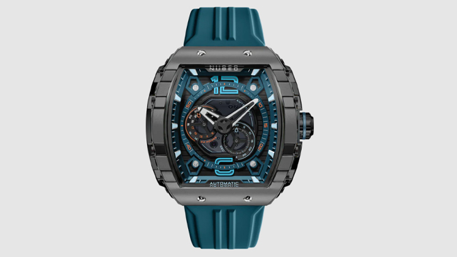 Nubeo Magellan 24H Automatic Retro Blue