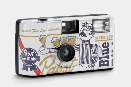 Pabst Blue Ribbon x Retrospekt Simple-Use 35MM Film Camera