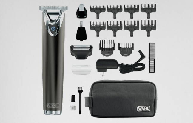 Wahl Lithium Ion Slate Stainless Steel Trimmer